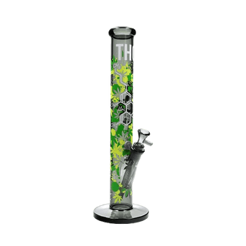 FIRE-FLOW™ X Black Leaf Bong THC MOLECULE