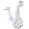 Black Leaf Glasbong für Kräuter + Öl, Lila/Violett