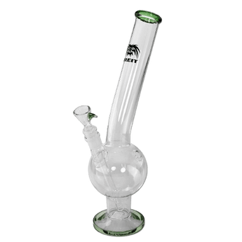 BREIT Belly Bong mit Diffusorchillum, Grün