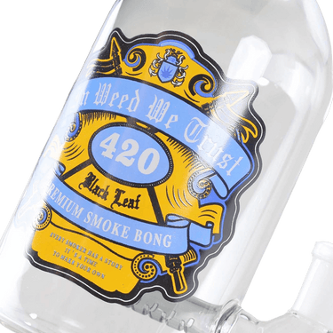 Black Leaf Flaschenbong WHISKY No. 2 mit Diffusor