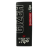 GIZEH BLACK Papers Queen Size Extra Fine Logpapes + Tips
