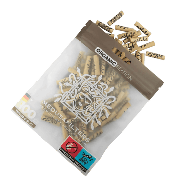 MEDUSAFILTERS Aktivkohlefilter ORGANIC 100x Stück