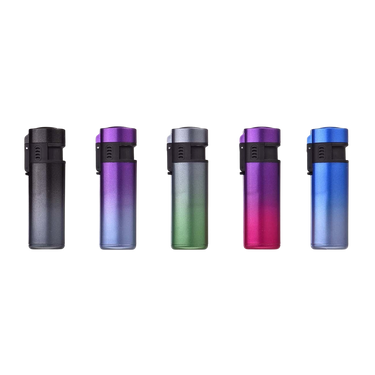 PROF Feuerzeug Single Blueflame Slim