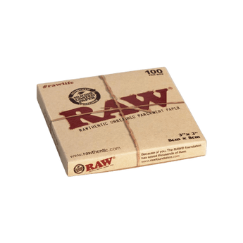 RAW Pergamentpapier Zuschnitte, 100 Blatt