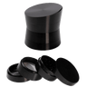 Diabolo Aluminium Grinder 4-tlg. schwarz