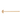 Quirl WOODY Rührstab zur Bubblehash-Herstellung, 28cm