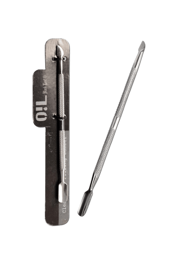 Oil Black Leaf Edelstahl-Werkzeug, Kleiner Schaber